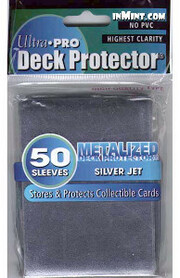 50 Buste Metalized Silver Jet