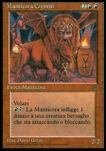 Crimson Manticore Card Front