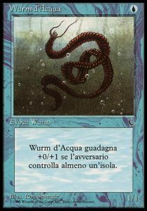 Water Wurm Card Front