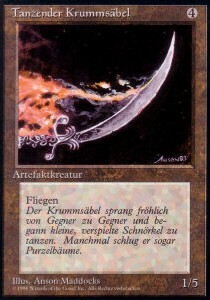 Dancing Scimitar Card Front