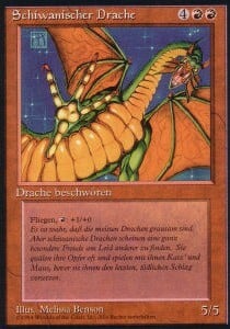 Drago di Shivan Card Front