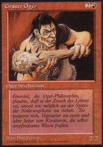 Gray Ogre Card Front