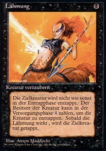 Paralyze Card Front