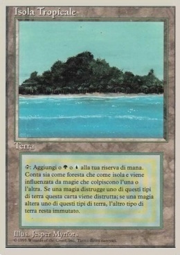 Tropical Island Card Front