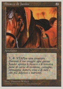 Jandor's Saddlebags Card Front