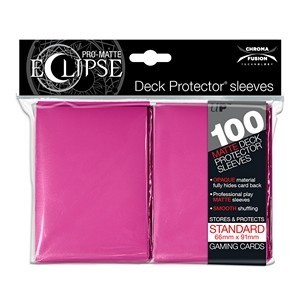 100 Ultra Pro Pro-Matte Eclipse Sleeves (Pink)