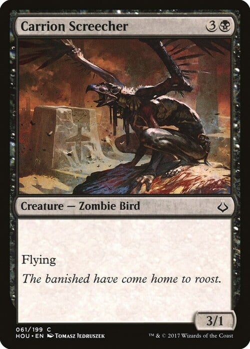 Carrion Screecher Card Front