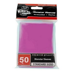 50 Monster Sleeves (Pink)