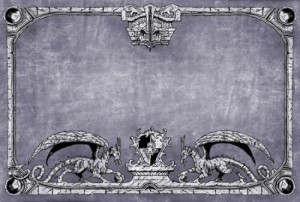 Dragon Shield - Arcane Dragons Playmat (Gray)