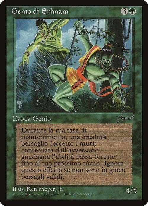 Genio di Erhnam Card Front