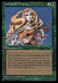 Titania's Song Card Front