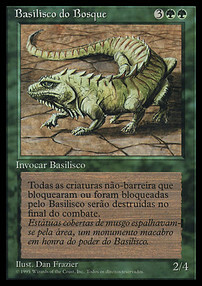 Thicket Basilisk Card Front