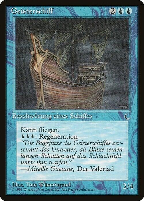 Ghost Ship Card Front