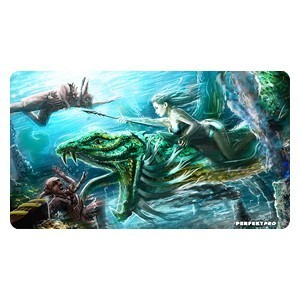 Blue Warrior Playmat