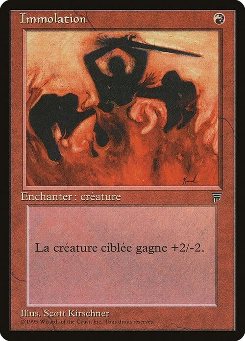 Immolation Card Front