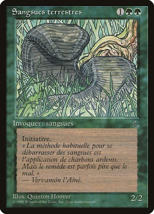 Land Leeches Card Front