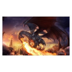 GnD Cards: Tappetino Black Dragon