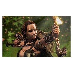 GnD Cards: Tappetino Elf Warrior