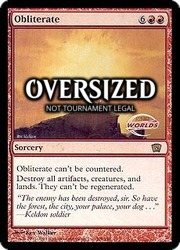 Obliterate (Oversized)