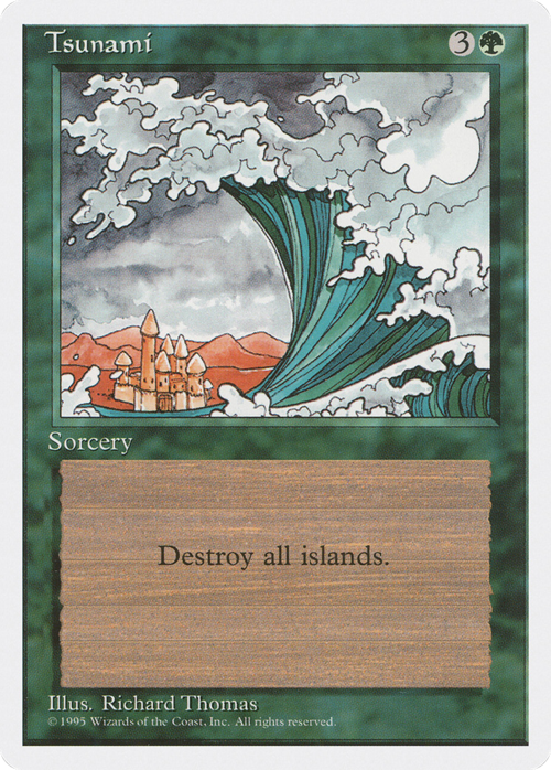 Tsunami Card Front