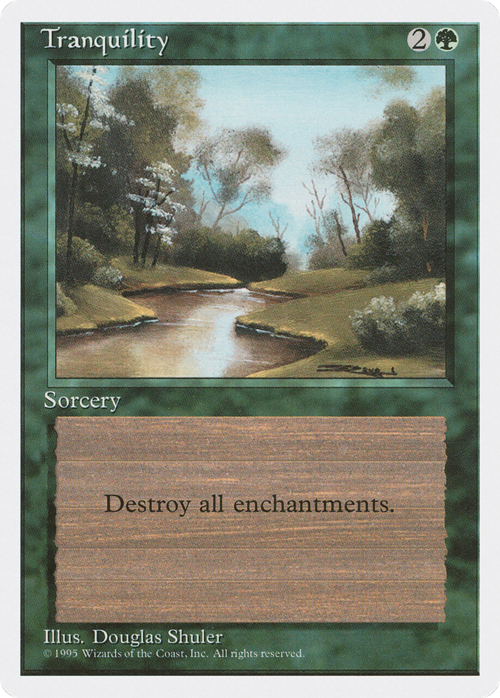 Tranquility Card Front