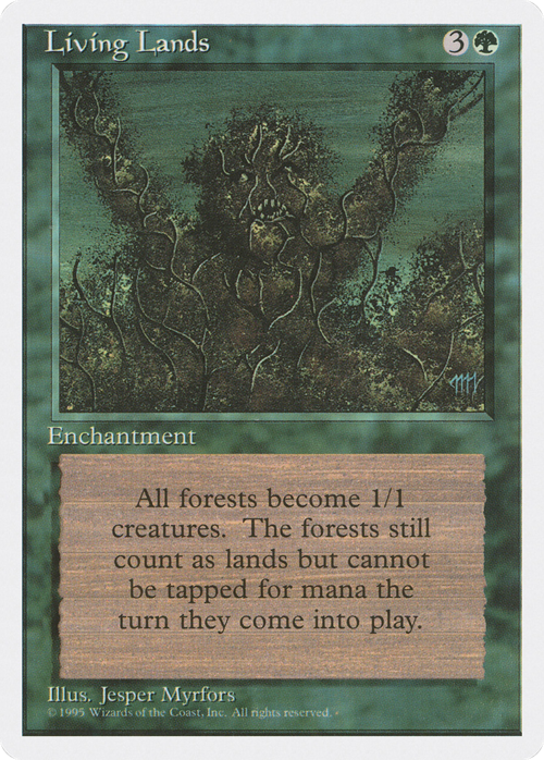 Living Lands Card Front