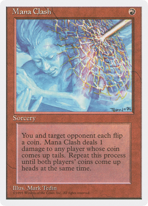 Mana Clash Card Front