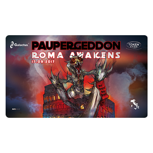 Mezzocielo & Friends Classic Tokens: Tappetino Paupergeddon Rome 2017
