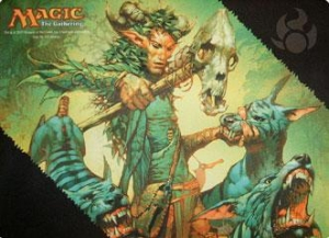 Morningtide: "Wolf-Skull Shaman" Playmat