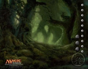 Shadowmoor: "Forest (Version 2)" Playmat