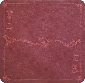 Tappetino SpellGround - 2-Player Merlot