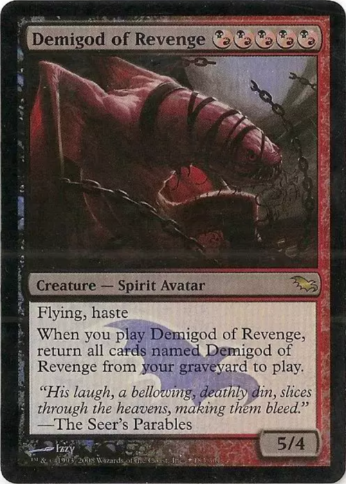 Demigod of Revenge Card Front