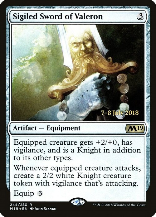 Sigiled Sword of Valeron Card Front