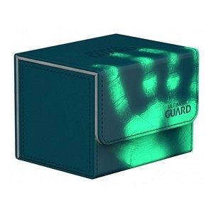 Ultimate Guard SideWinder ChromiaSkin Deck Case 100+ (Petrol)