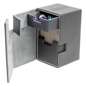 Ultimate Guard Flip'n'Tray Deck Case 100+ (Gray)