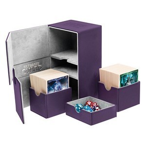 Ultimate Guard Twin Flip'n'Tray Deck Case 160+ (Purple)