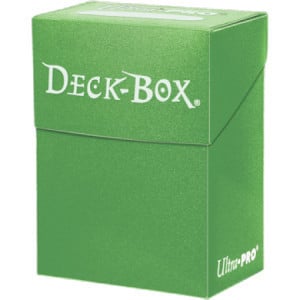 Ultra-Pro Solid Light Green Deckbox