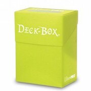 Ultra-Pro Solid Bright Yellow Deck Box
