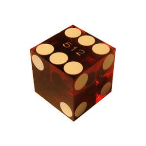 Casino Die (Red)