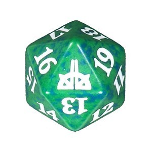 Rivals of Ixalan: D20 Die (Green)