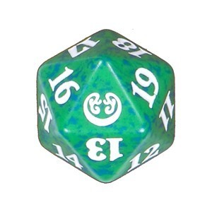 Kaladesh: D20 Die (Green)