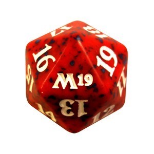 Core 2019: D20 Die (Red)