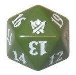 Khans of Tarkir: D20 Die (Green)