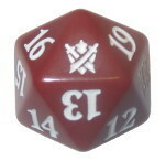 Khans of Tarkir: D20 Die (Red)