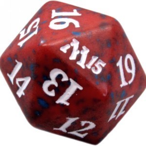 Magic 2015: D20 Die (Red)