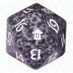 Black Saviors of Kamigawa D20 Die