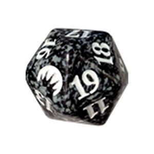 Magic Origins: D20 Die (Black)