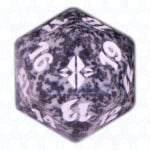 Black Rise of the Eldrazi D20 Die