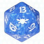 Blue Legions D20 Die