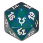 Green Avacyn Restored D20 Die